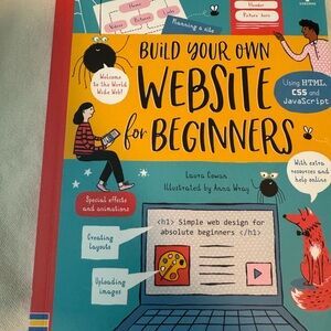 Usborne books: Build Your Own Website for Beginners Book